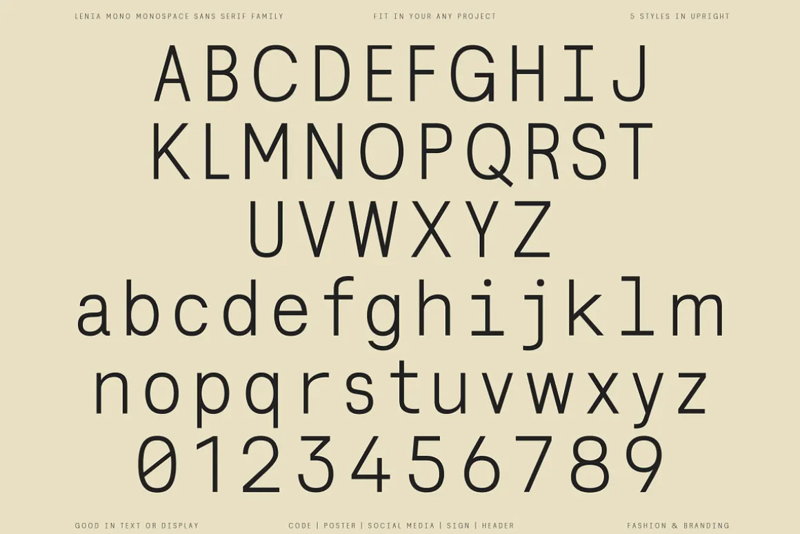 Lenia Mono | Intro 50% OFF