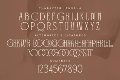 Lenorha Modern Display Serif