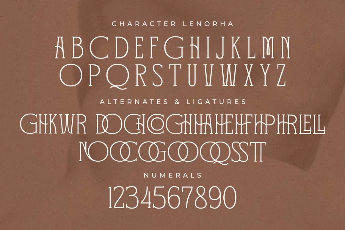 Lenorha Modern Display Serif