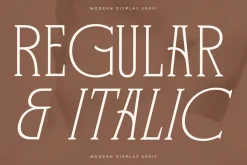 Lenorha Modern Display Serif