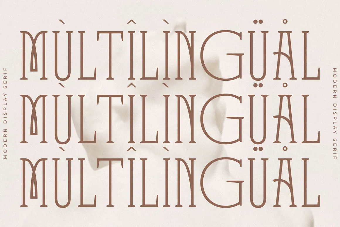 Lenorha Modern Display Serif