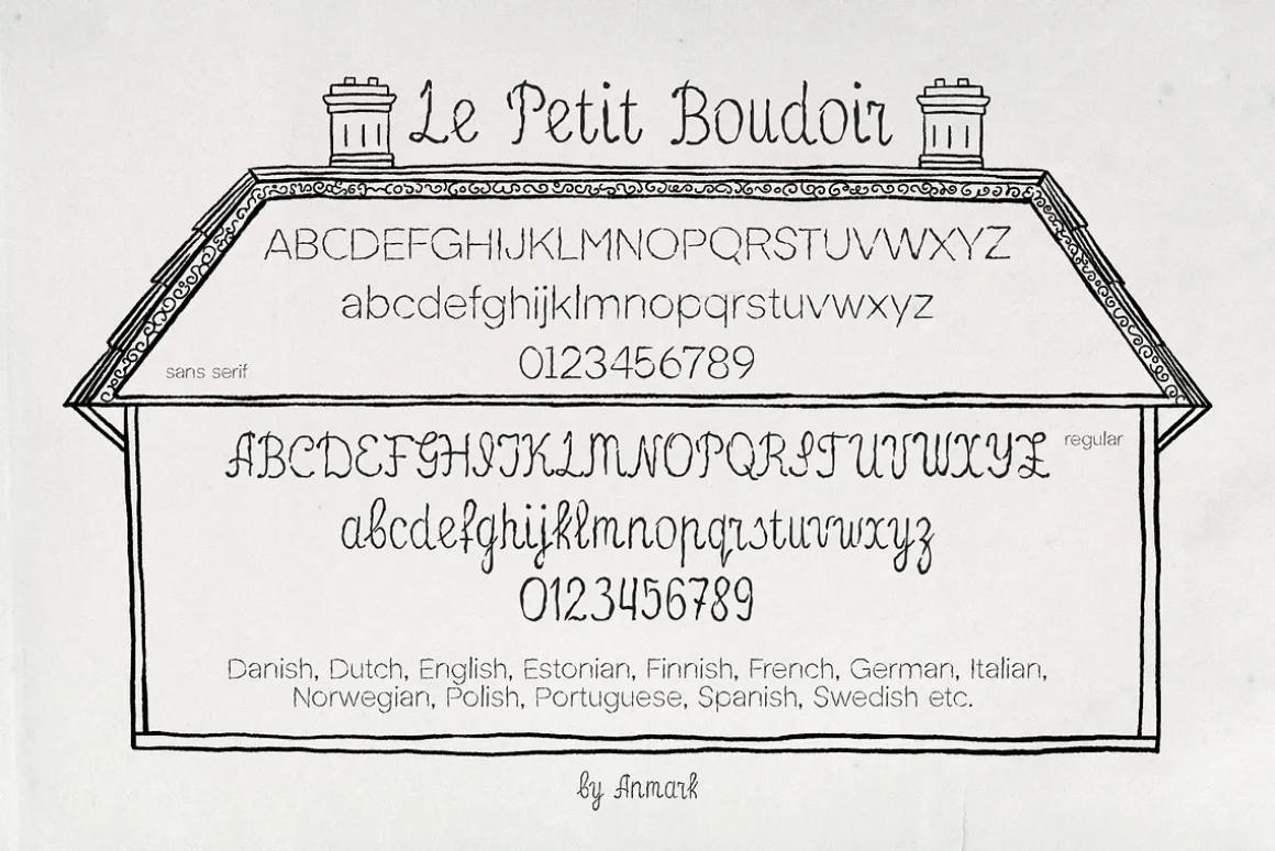 Le Petit Boudoir Vintage Font Duo