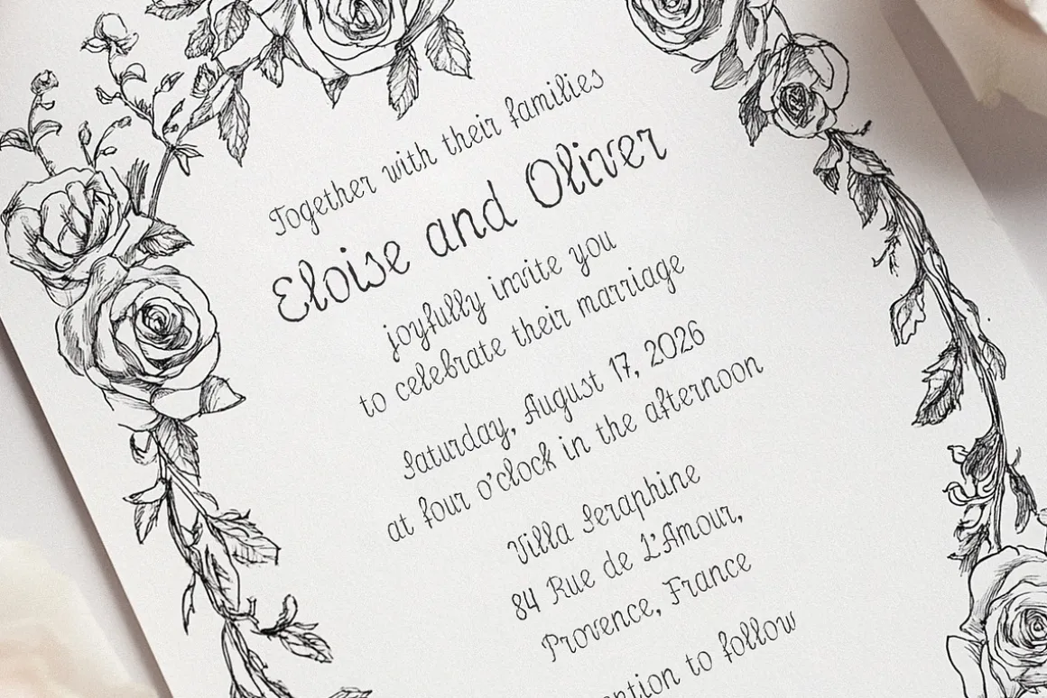 Le Petit Boudoir Vintage Font Duo