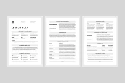 Lesson Plan | MS Word & Indesign
