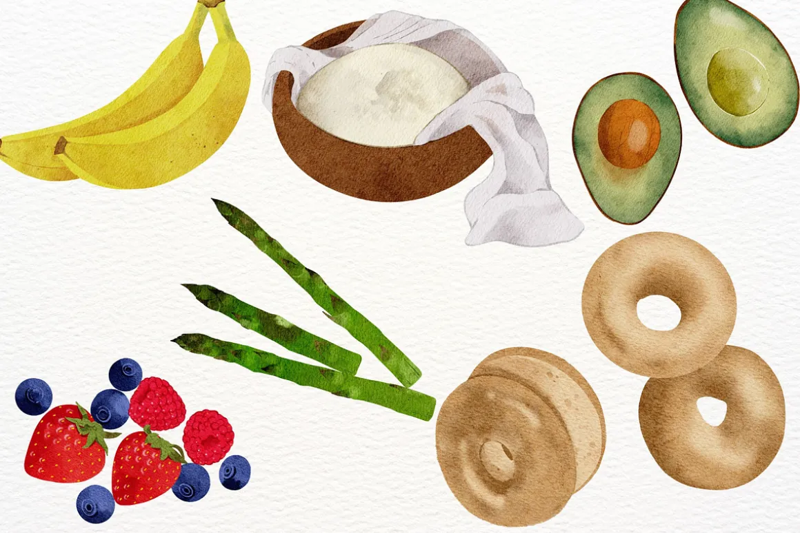 Let's Cook Watercolor Clipart