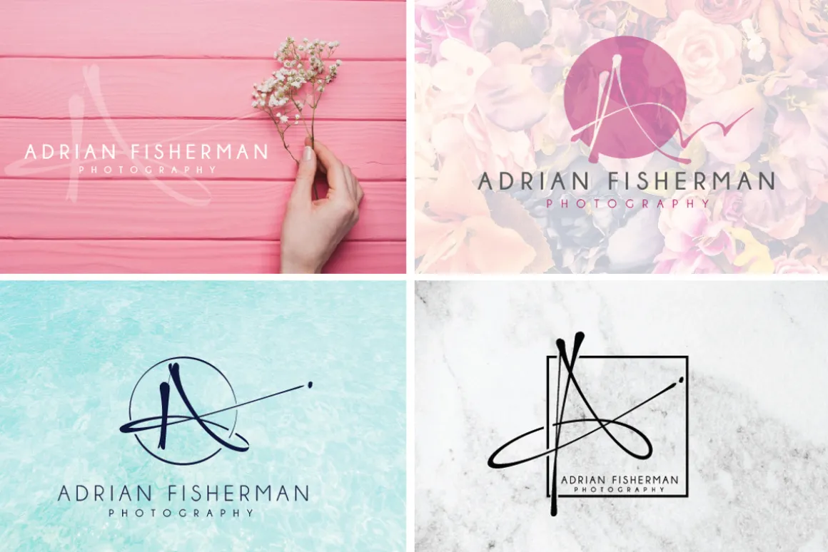 168 LETTER A SIGNATURE monogram logo