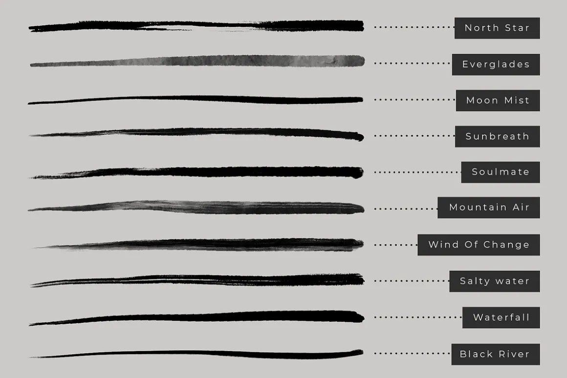 10 Lettering Brushes For Procreate
