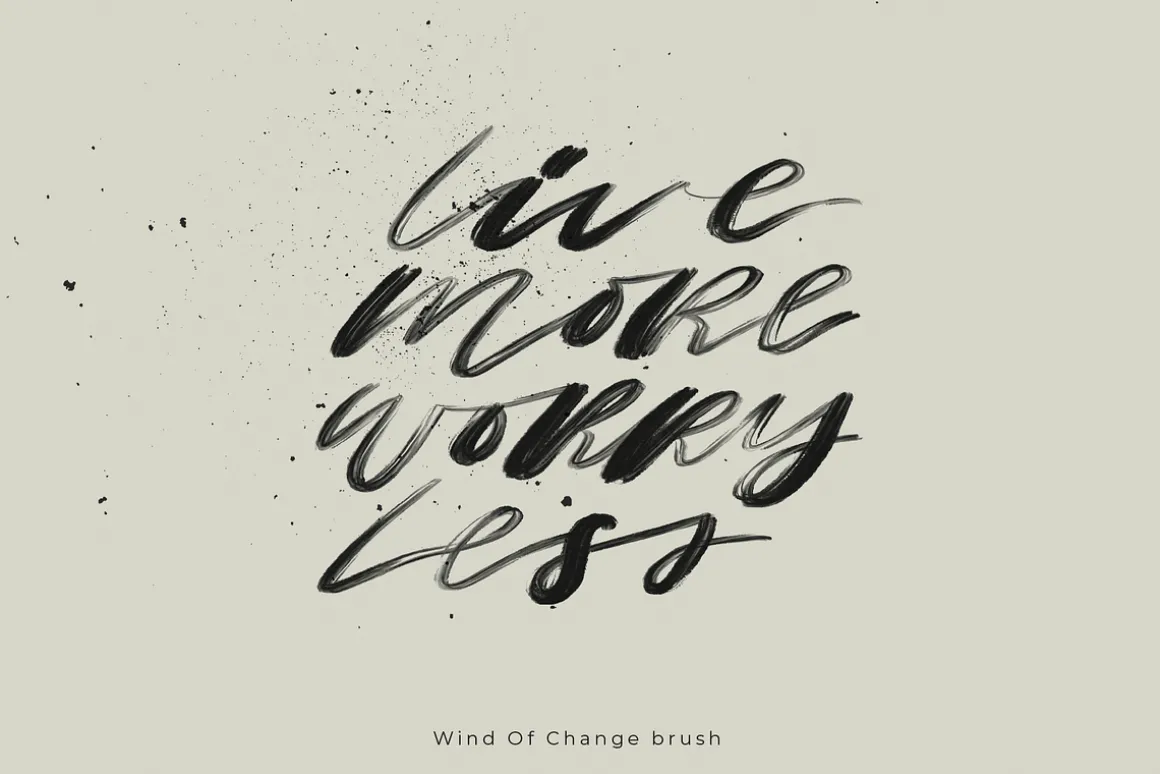 10 Lettering Brushes For Procreate
