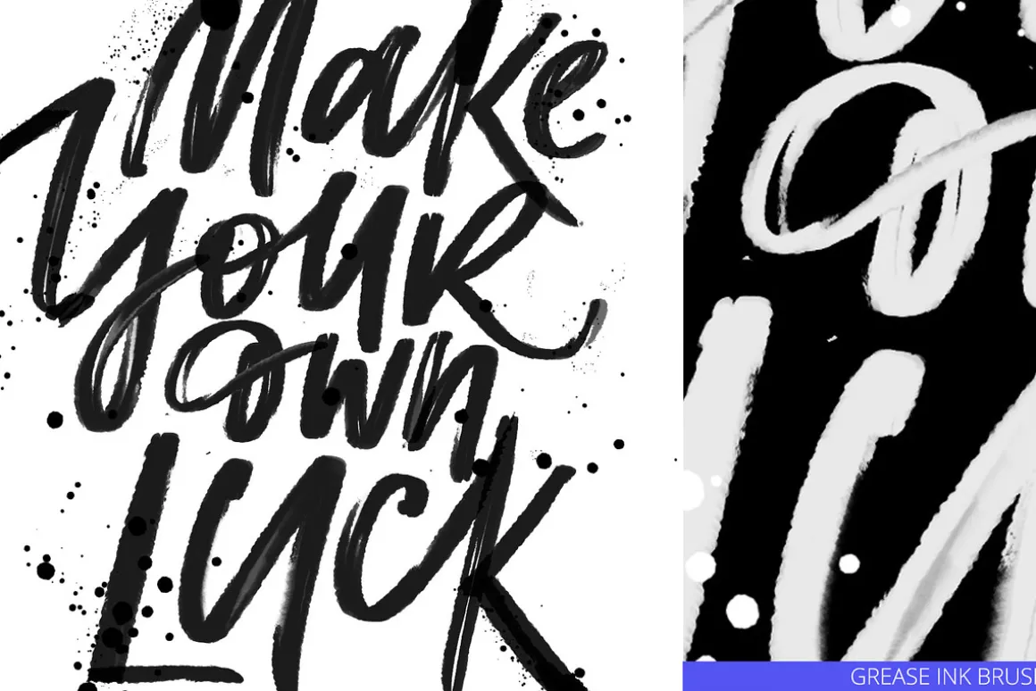 35 Lettering Brushes for Procreate