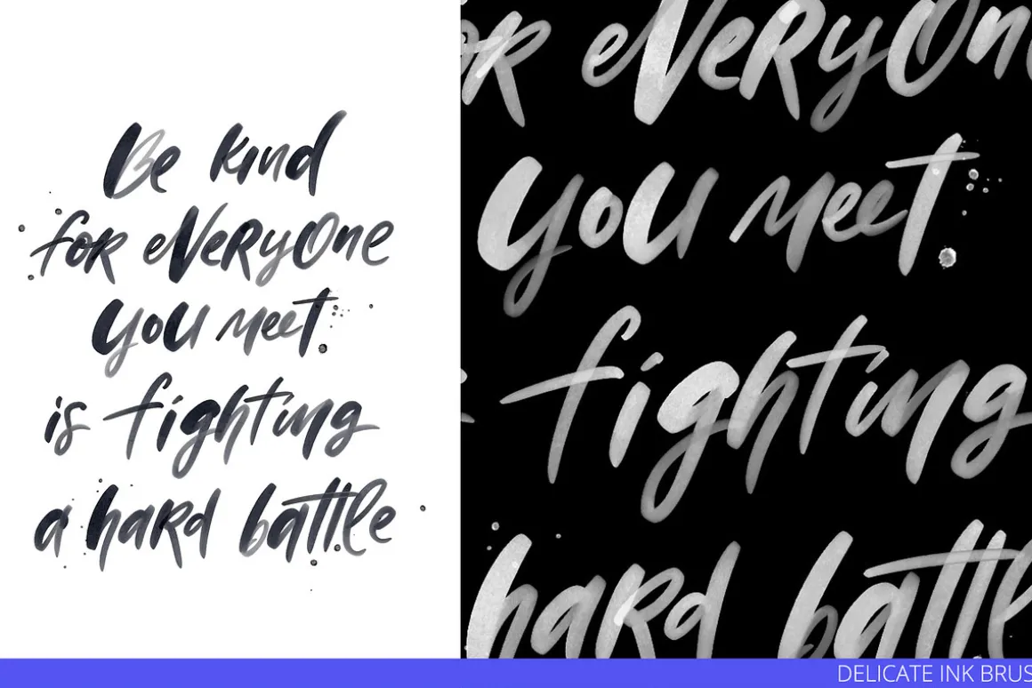 35 Lettering Brushes for Procreate