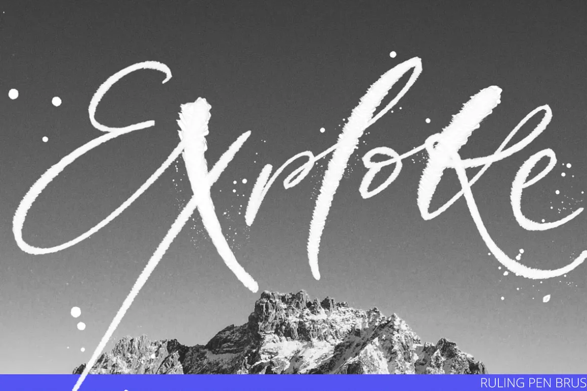 35 Lettering Brushes for Procreate