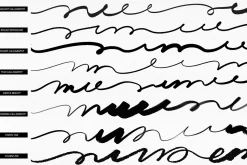 35 Lettering Brushes for Procreate