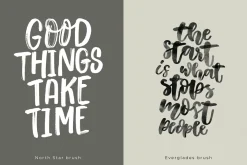 10 Lettering Brushes For Procreate