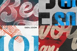 Letterpress Texture Effects Vol.3