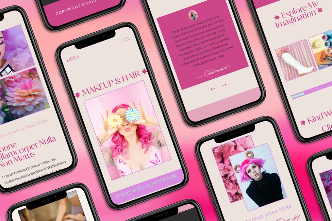 Libra Squarespace Template