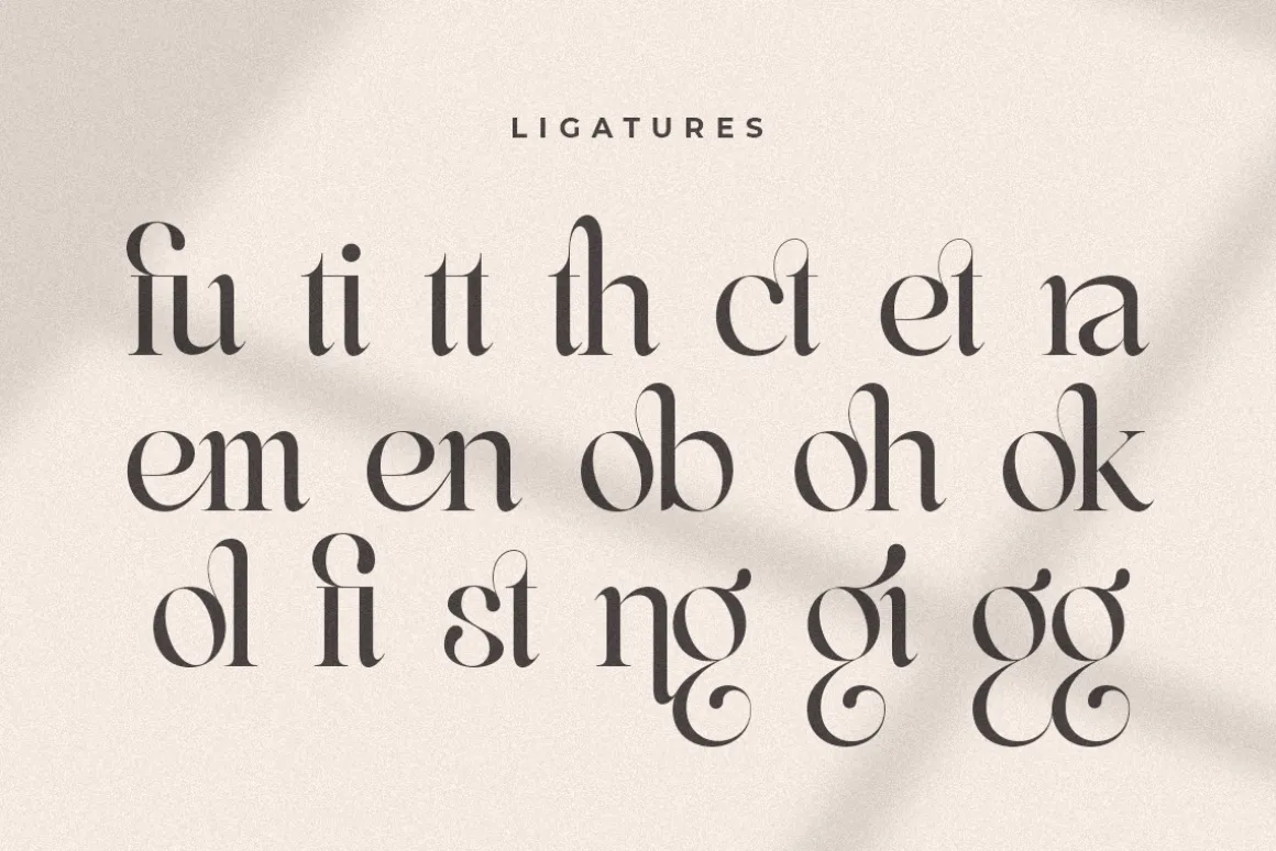 Life Sugar - Unique Serif Font