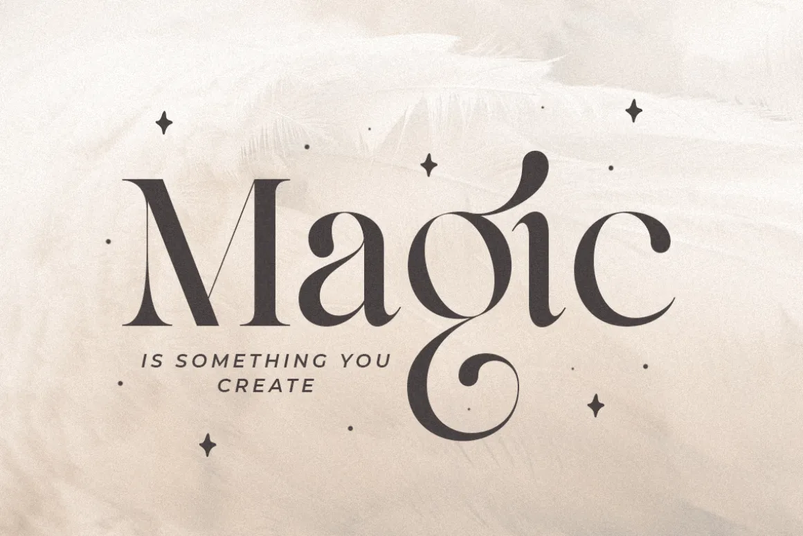 Life Sugar - Unique Serif Font