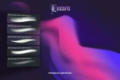Light and Glow Procreate Brushes