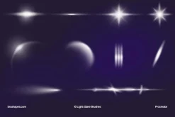 Light and Glow Procreate Brushes