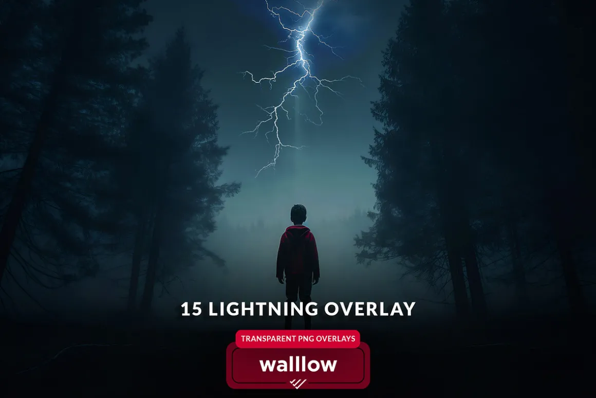 Lightning Transparent PNG overlays