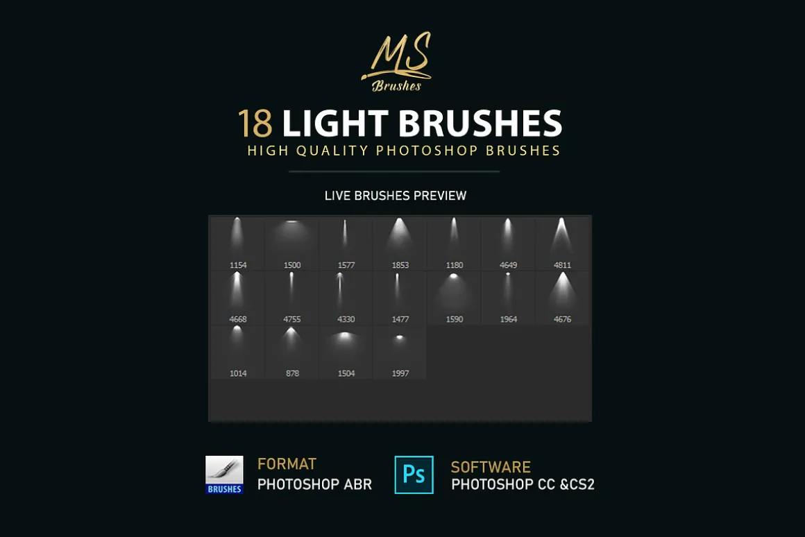 Light Photoshop Brushes