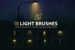 Light Photoshop Brushes