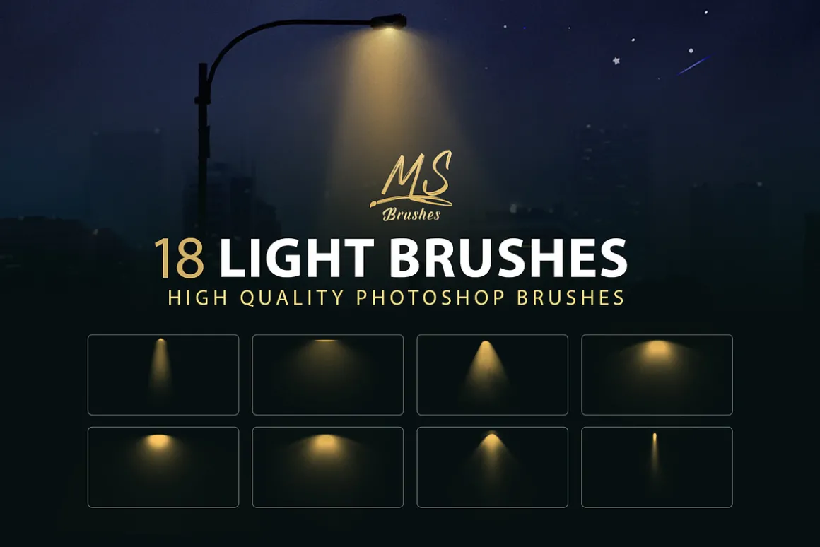 Light Photoshop Brushes