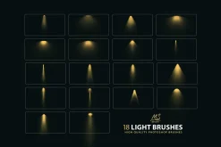 Light Photoshop Brushes