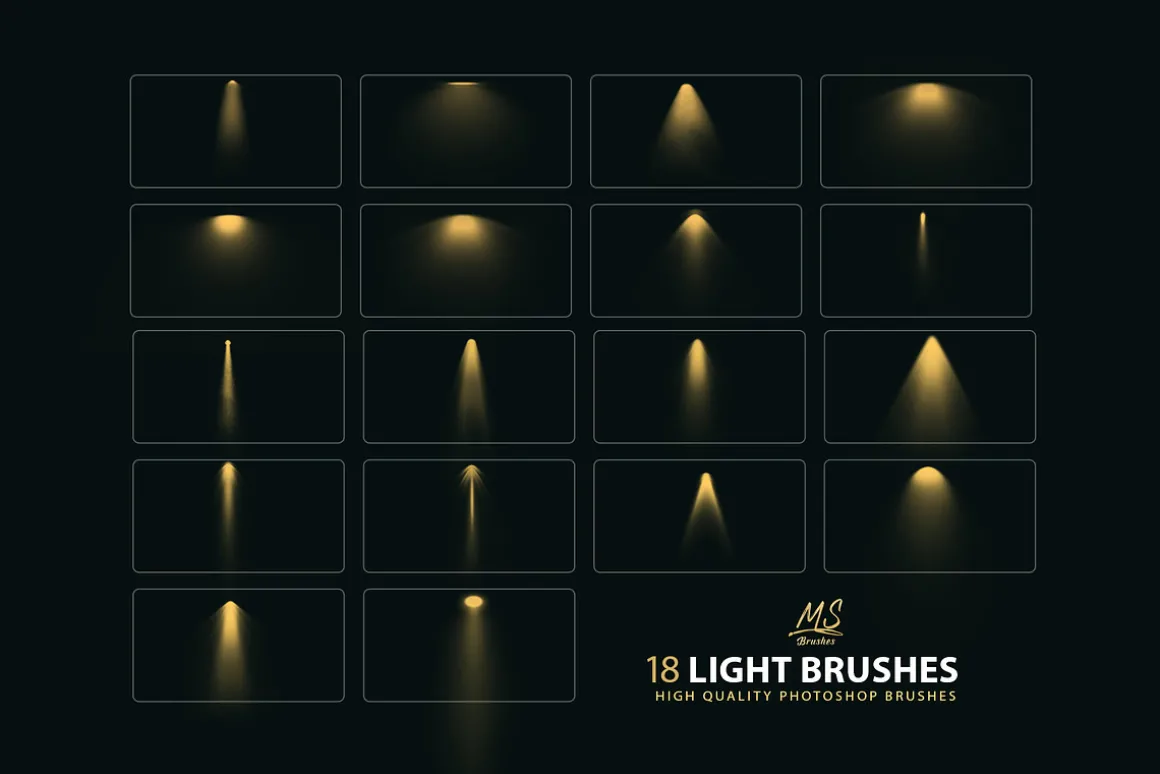 Light Photoshop Brushes