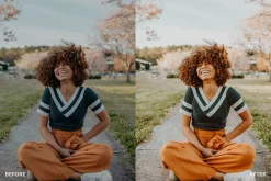 Lightroom Preset-Dark Skin Theme