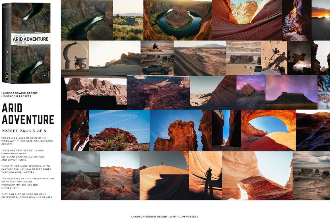Lightroom Arid Adventure Preset Pack