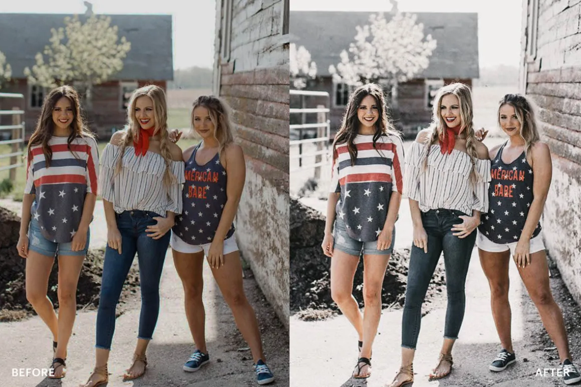 Lightroom Preset-America Theme