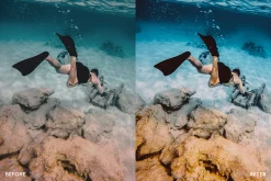 Lightroom Preset-Underwater Blue