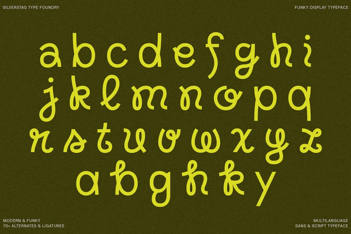 Lightshift - Funky Display Typeface