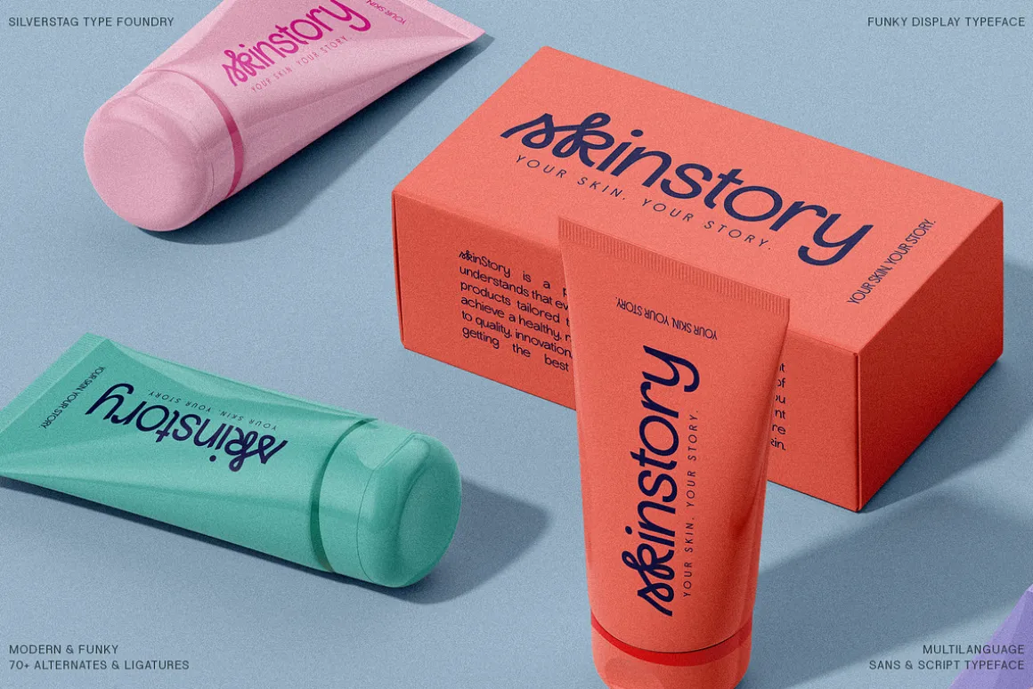 Lightshift - Funky Display Typeface