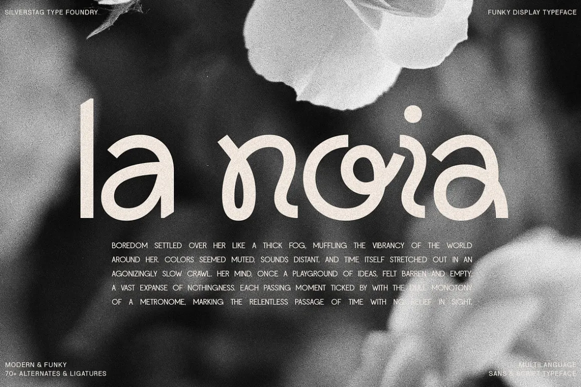 Lightshift - Funky Display Typeface
