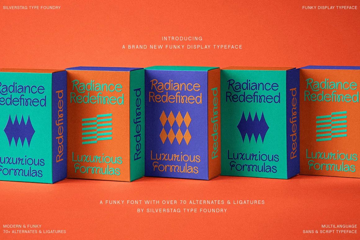 Lightshift - Funky Display Typeface