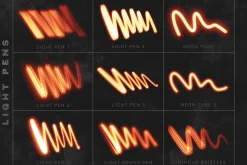 Lights Procreate Brushes