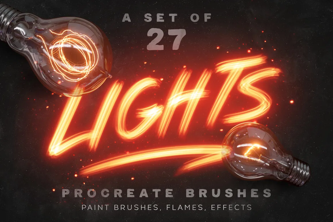 Lights Procreate Brushes
