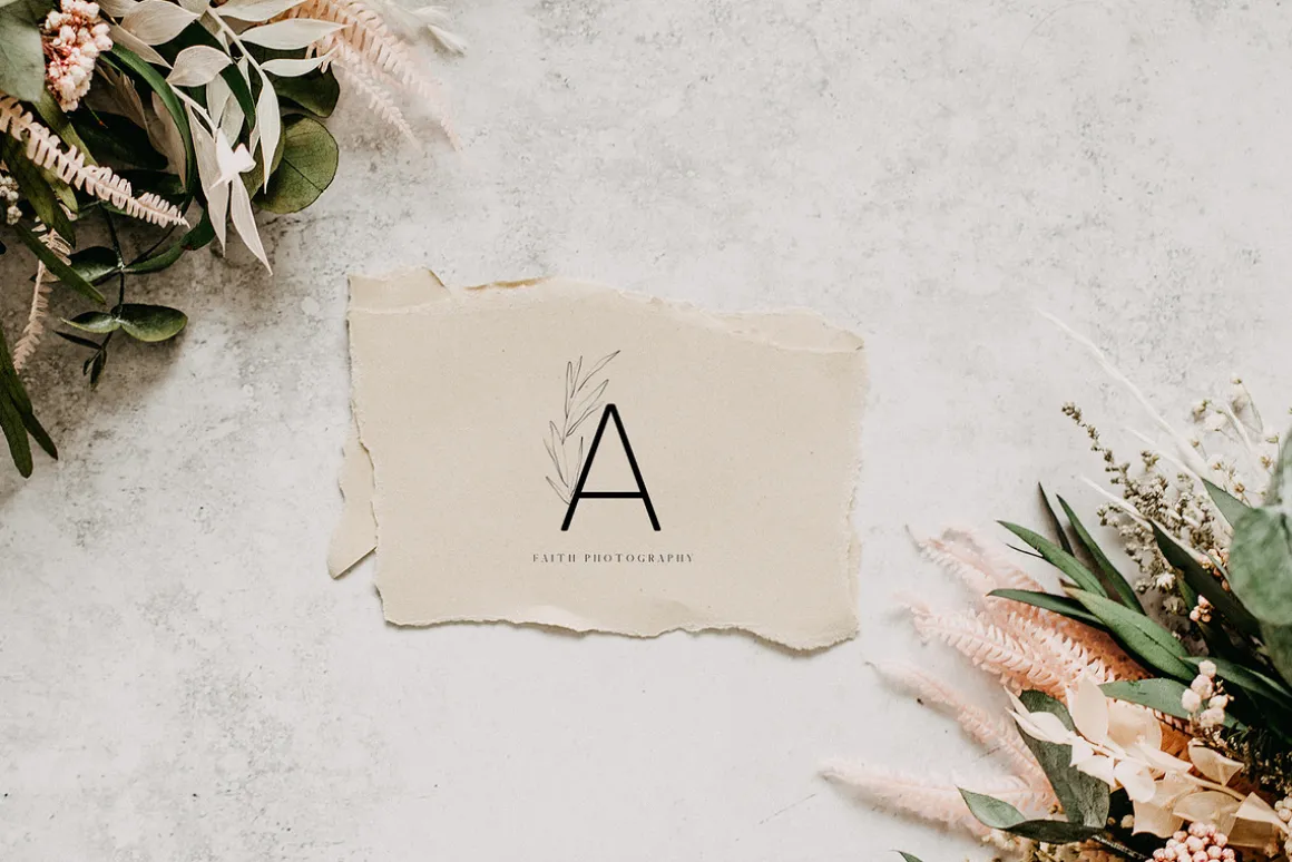 Line Art Floral Tender Frames