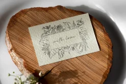 Line Art Tropical Flowers & Leaves