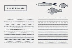 Liner Illustrator Brushes