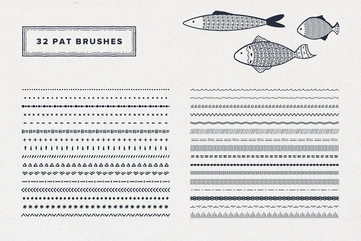 Liner Illustrator Brushes