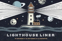 Liner Illustrator Brushes