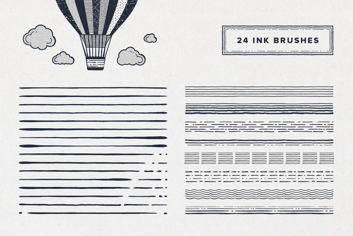 Liner Illustrator Brushes