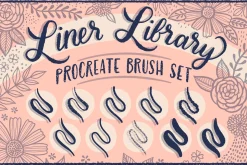 Liner Library Procreate Brush Set
