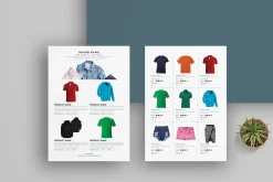Line Sheet Template for Wholesale
