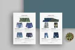 Line Sheet Template for Wholesale