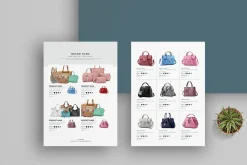 Line Sheet Template for Wholesale