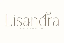 Lisandra A Modern Font Serif